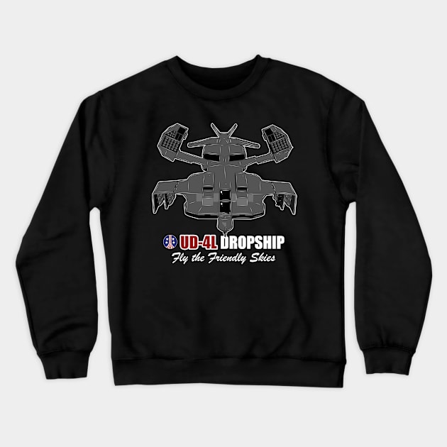 UD-4L Dropship Crewneck Sweatshirt by SimonBreeze